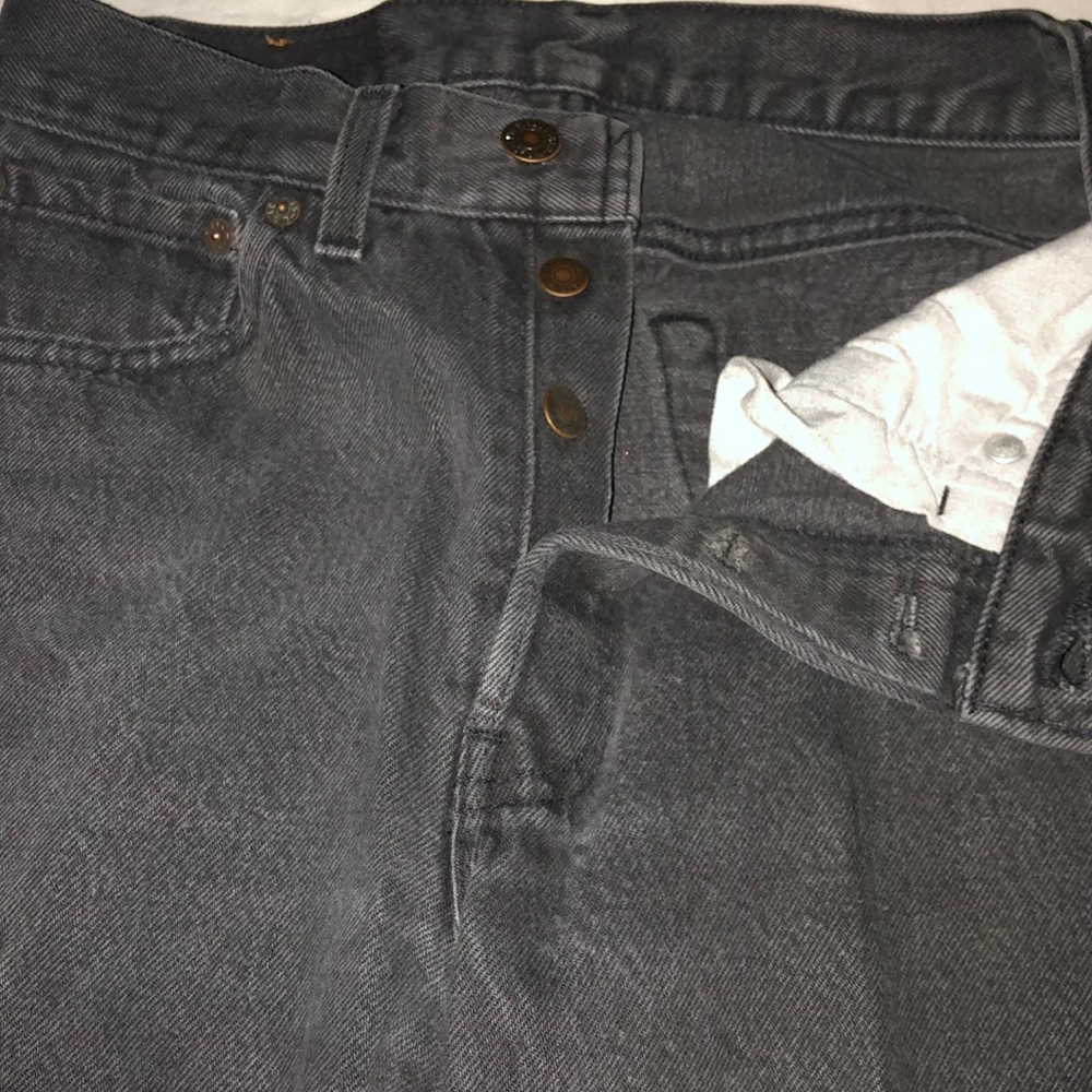 Vintage Levis black 501s, rare find color and size